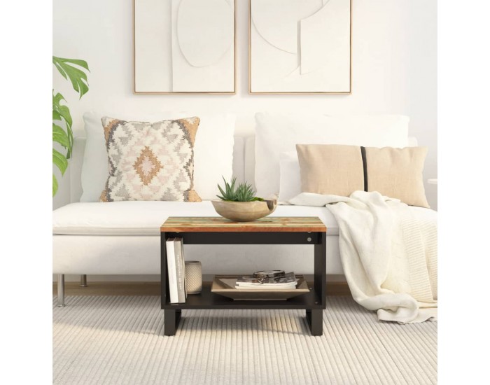 Sonata H Маса за кафе, 60x50x40 см, масивно регенерирано дърво