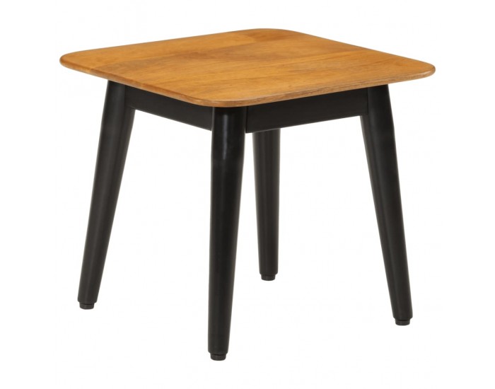 Sonata H Маса за кафе, 45x45x40 см, мангово дърво масив и желязо