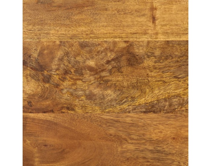 Sonata H Маса за кафе, 45x45x40 см, мангово дърво масив и желязо