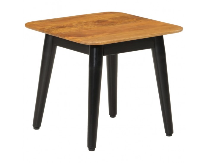 Sonata H Маса за кафе, 45x45x40 см, мангово дърво масив и желязо