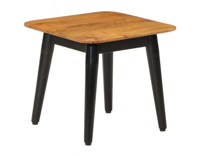 Sonata H Маса за кафе, 45x45x40 см, мангово дърво масив и желязо