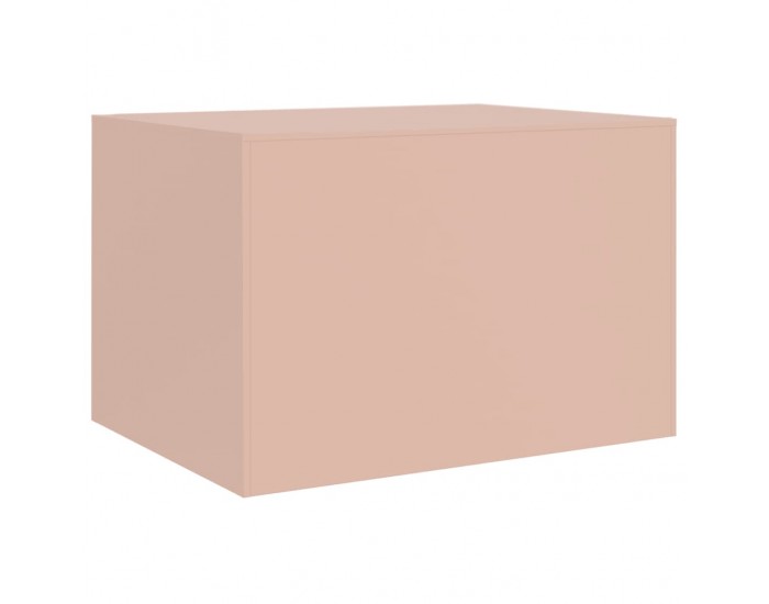 Sonata H Маса за кафе, розова, 67x50x44 см, стомана