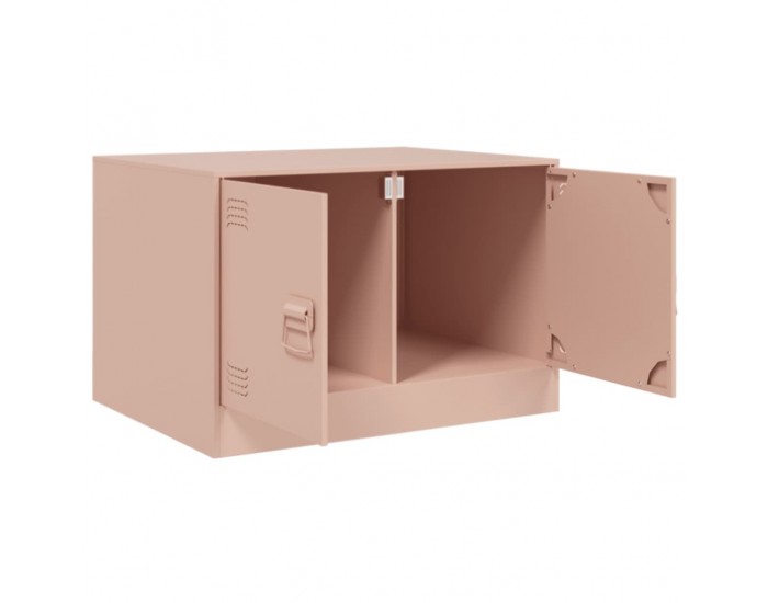 Sonata H Маса за кафе, розова, 67x50x44 см, стомана