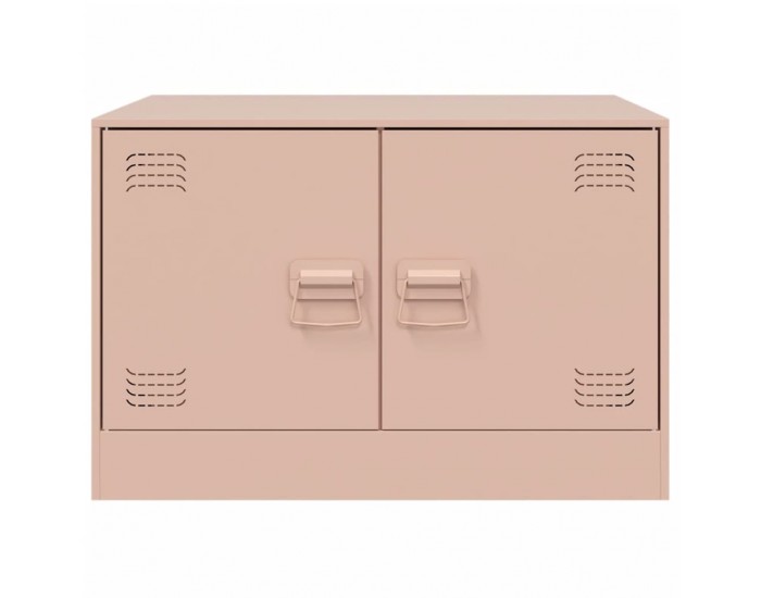 Sonata H Маса за кафе, розова, 67x50x44 см, стомана