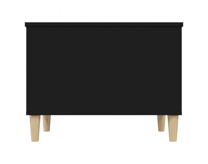 Sonata H Кафе маса, черна, 60x44,5x45 см, инженерно дърво