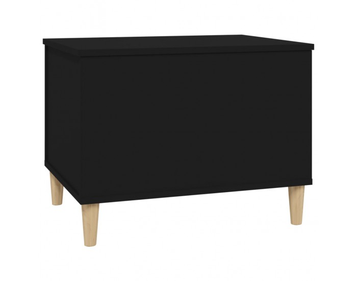 Sonata H Кафе маса, черна, 60x44,5x45 см, инженерно дърво