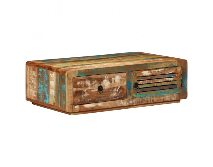 Sonata H Маса за кафе, 89x55x29 см, масивно регенерирано дърво