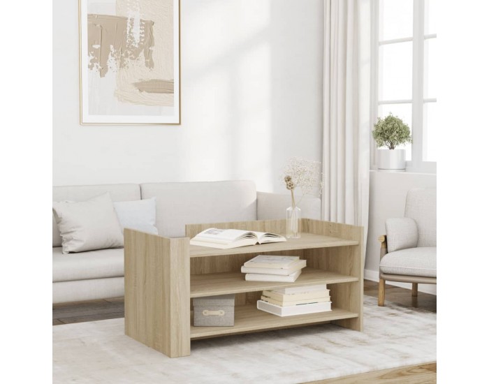 Sonata H Кафе маса, сонома дъб, 100x50x50 см, инженерно дърво