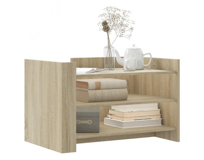 Sonata H Кафе маса, дъб сонома, 80x50x50 см, инженерно дърво