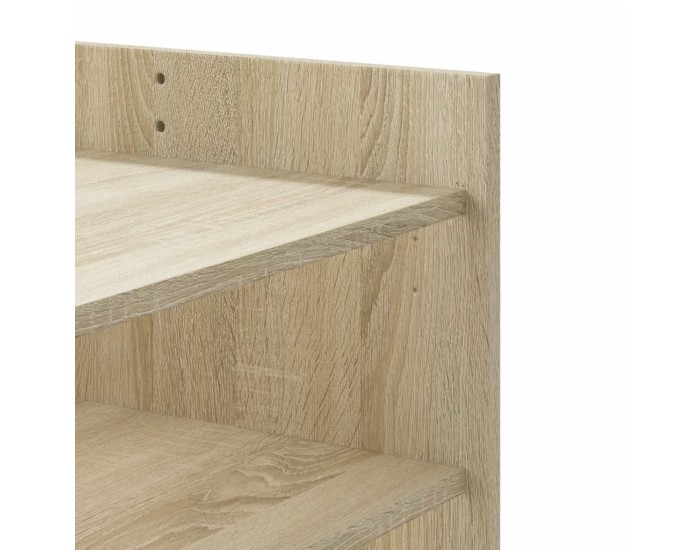 Sonata H Кафе маса, дъб сонома, 80x50x50 см, инженерно дърво