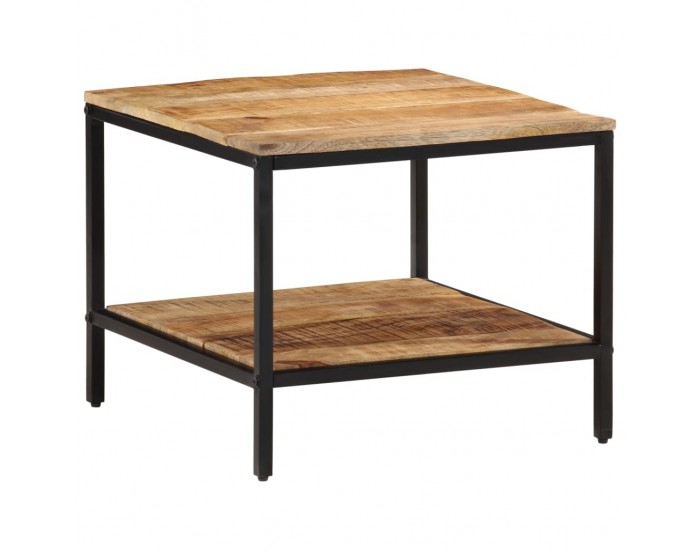 Sonata H Маса за кафе, 55x55x45 см, грубо мангово дърво масив