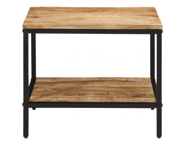 Sonata H Маса за кафе, 55x55x45 см, грубо мангово дърво масив