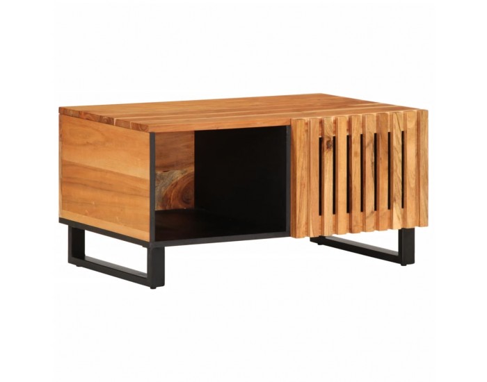 Sonata H Кафе маса, 80x51x40 см, масивна акация