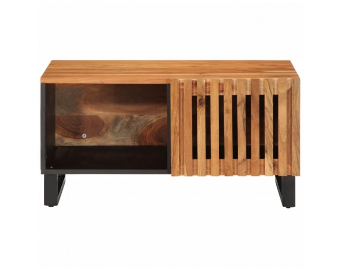 Sonata H Кафе маса, 80x51x40 см, масивна акация