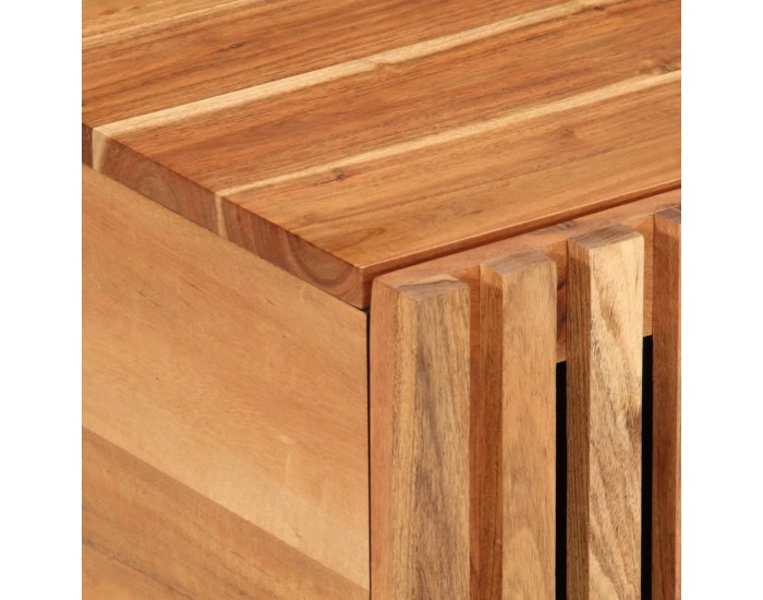 Sonata H Кафе маса, 80x51x40 см, масивна акация