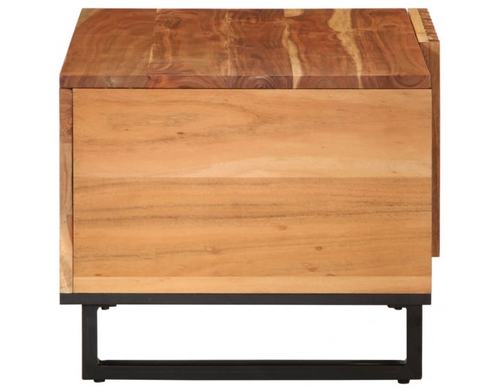 Sonata H Кафе маса, 80x51x40 см, масивна акация