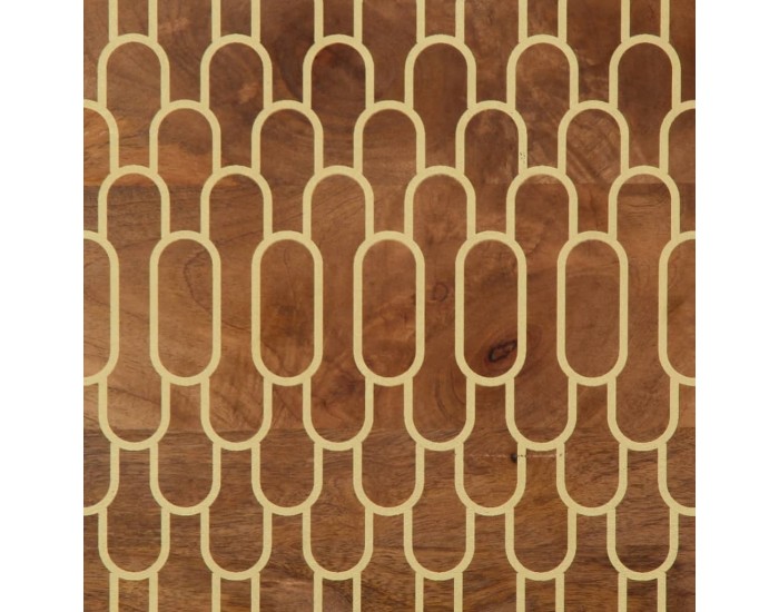 Sonata H Маса за кафе, 80x54x40 см, мангово дърво масив