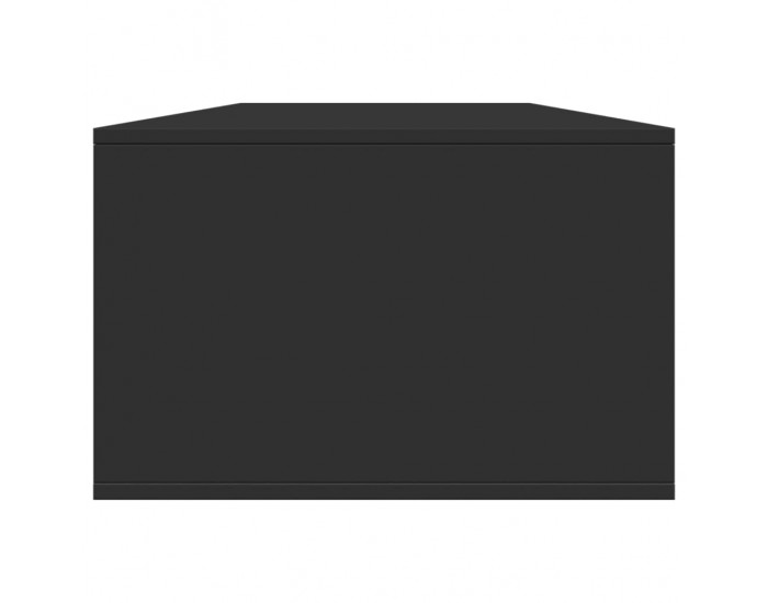 Sonata H Маса за кафе, черна, 102x55x35 см, инженерно дърво