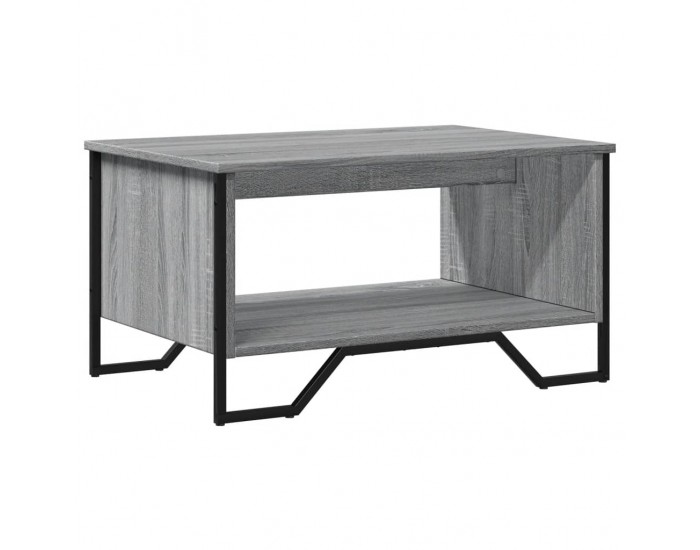 Sonata H Маса за кафе, сив сонома, 75x51x40 см, инженерно дърво