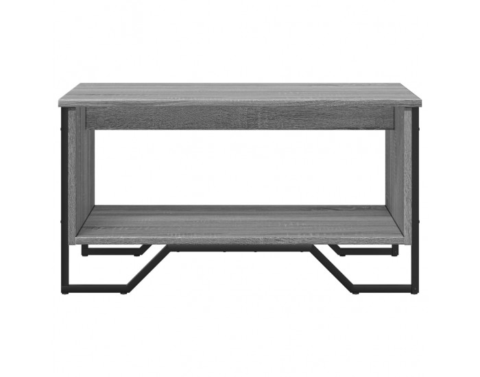 Sonata H Маса за кафе, сив сонома, 75x51x40 см, инженерно дърво