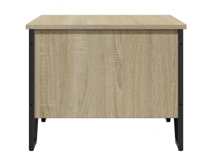 Sonata H Маса за кафе, дъб сонома, 75x51x40 см, инженерно дърво