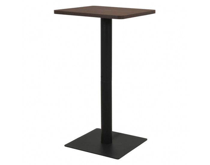 Sonata H Бистро маса, тъмнопепелява, 50x50x107 см