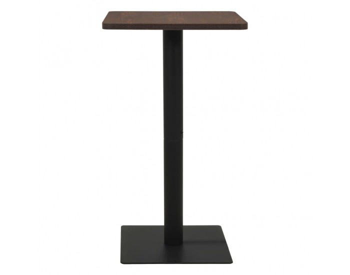 Sonata H Бистро маса, тъмнопепелява, 50x50x107 см