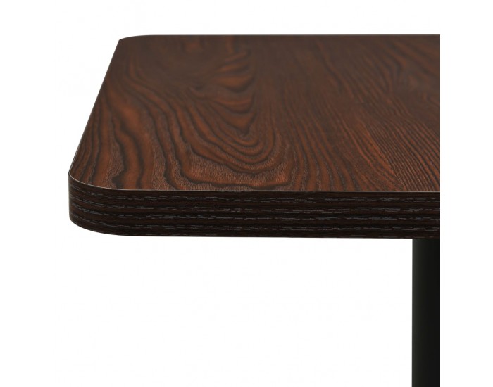 Sonata H Бистро маса, тъмнопепелява, 50x50x107 см