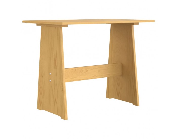 Sonata H Трапезна маса с пейка REINE, меденокафяво, борово дърво масив