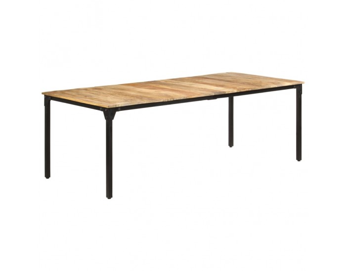 Sonata H Трапезна маса, 220x100x76 см, грубо мангово дърво