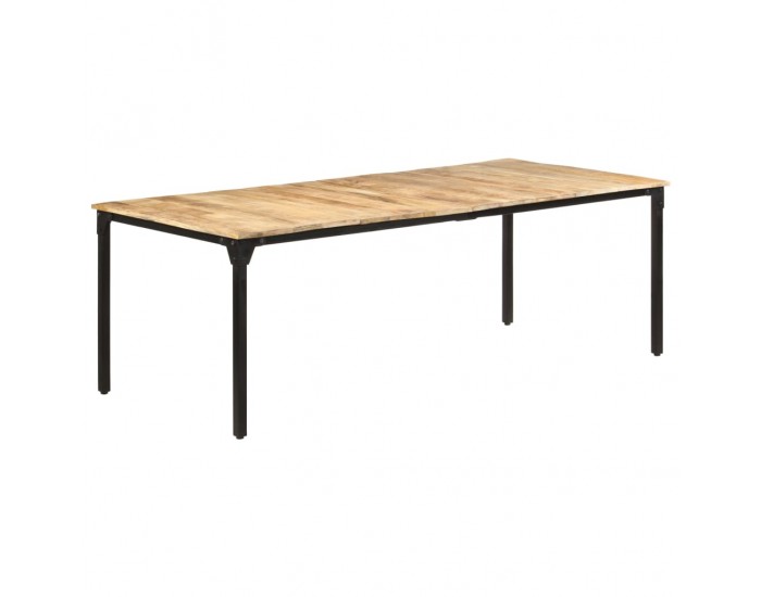 Sonata H Трапезна маса, 220x100x76 см, грубо мангово дърво