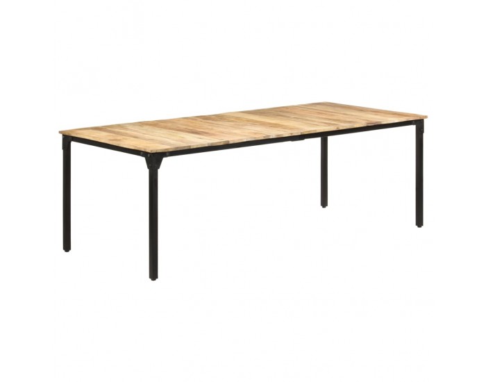 Sonata H Трапезна маса, 220x100x76 см, грубо мангово дърво