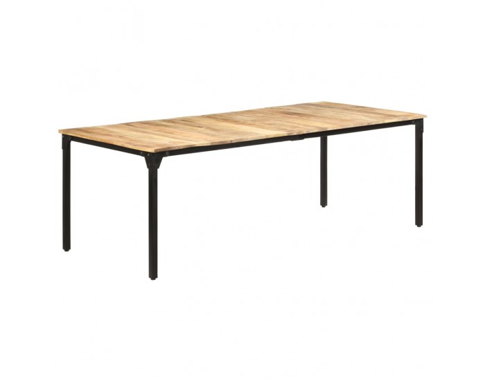 Sonata H Трапезна маса, 220x100x76 см, грубо мангово дърво