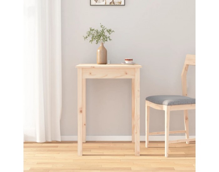 Sonata H Трапезна маса,55x55x75 см, борово дърво масив