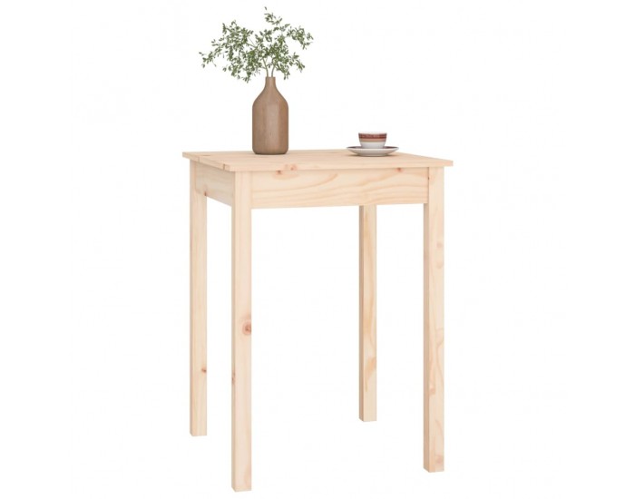 Sonata H Трапезна маса,55x55x75 см, борово дърво масив