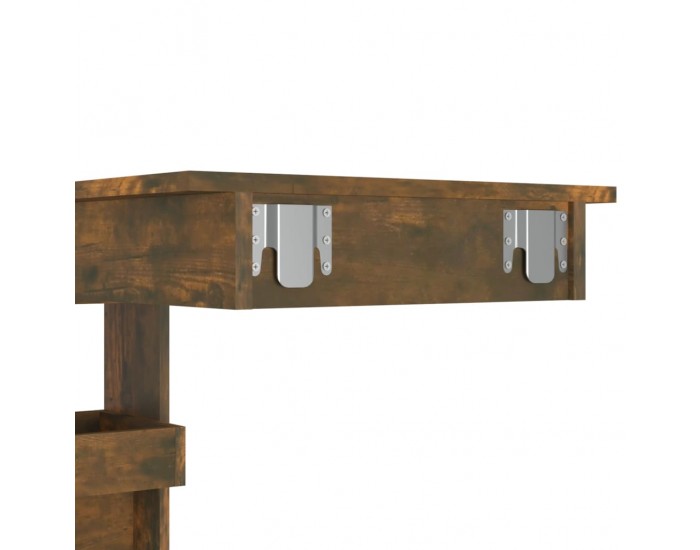 Sonata H Стенна опушен дъб 102x45x103,5 см, инженерно дърво