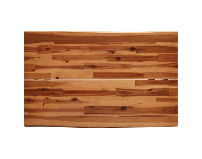 Sonata H Трапезна маса с жив ръб 110x70x75 см масивна акация