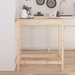 Sonata H Бар маса, 100x50x110 см, борово дърво масив - Трапезни маси