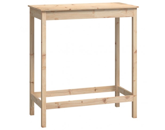 Sonata H Бар маса, 100x50x110 см, борово дърво масив