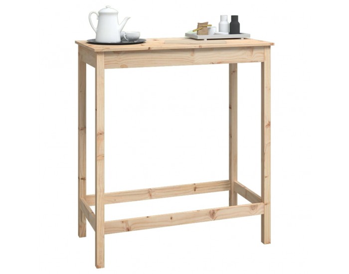 Sonata H Бар маса, 100x50x110 см, борово дърво масив