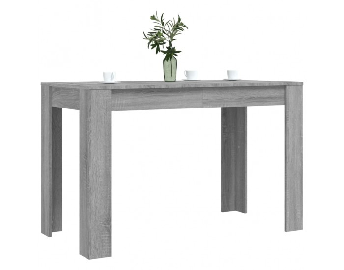 Sonata H Трапезна маса, сив сонома, 120x60x76 см, инженерно дърво