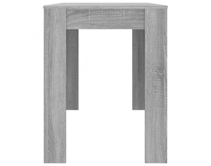 Sonata H Трапезна маса, сив сонома, 120x60x76 см, инженерно дърво