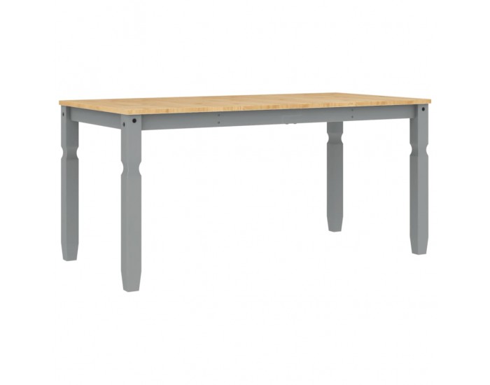 Sonata H Тоалетка Corona, сива, 160x80x75 см, бор масив