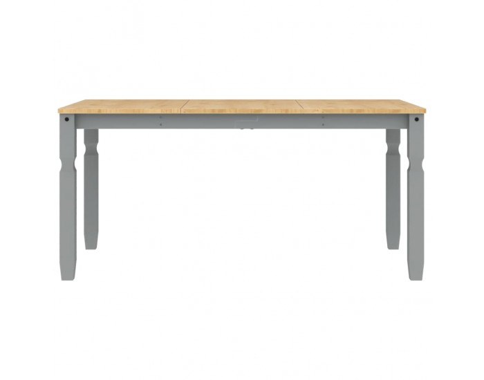 Sonata H Тоалетка Corona, сива, 160x80x75 см, бор масив