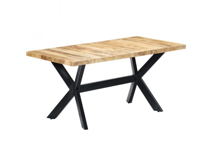 Sonata H Трапезна маса, 160x80х75 cм, грубо мангово дърво масив