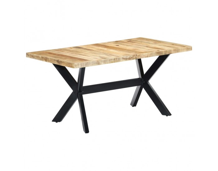 Sonata H Трапезна маса, 160x80х75 cм, грубо мангово дърво масив