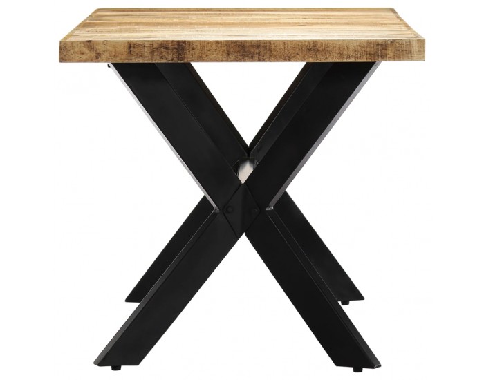 Sonata H Трапезна маса, 160x80х75 cм, грубо мангово дърво масив