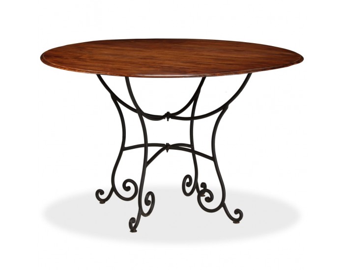 Sonata H Трапезна маса, акациево дърво с меден финиш, 120x76 см