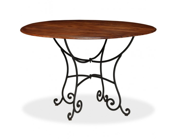 Sonata H Трапезна маса, акациево дърво с меден финиш, 120x76 см