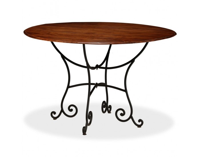 Sonata H Трапезна маса, акациево дърво с меден финиш, 120x76 см